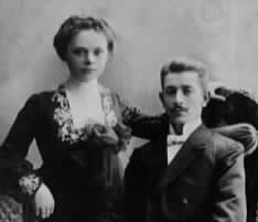 Karl Glier mit Ehefrau Alexandra geb. Bogdanowitsch